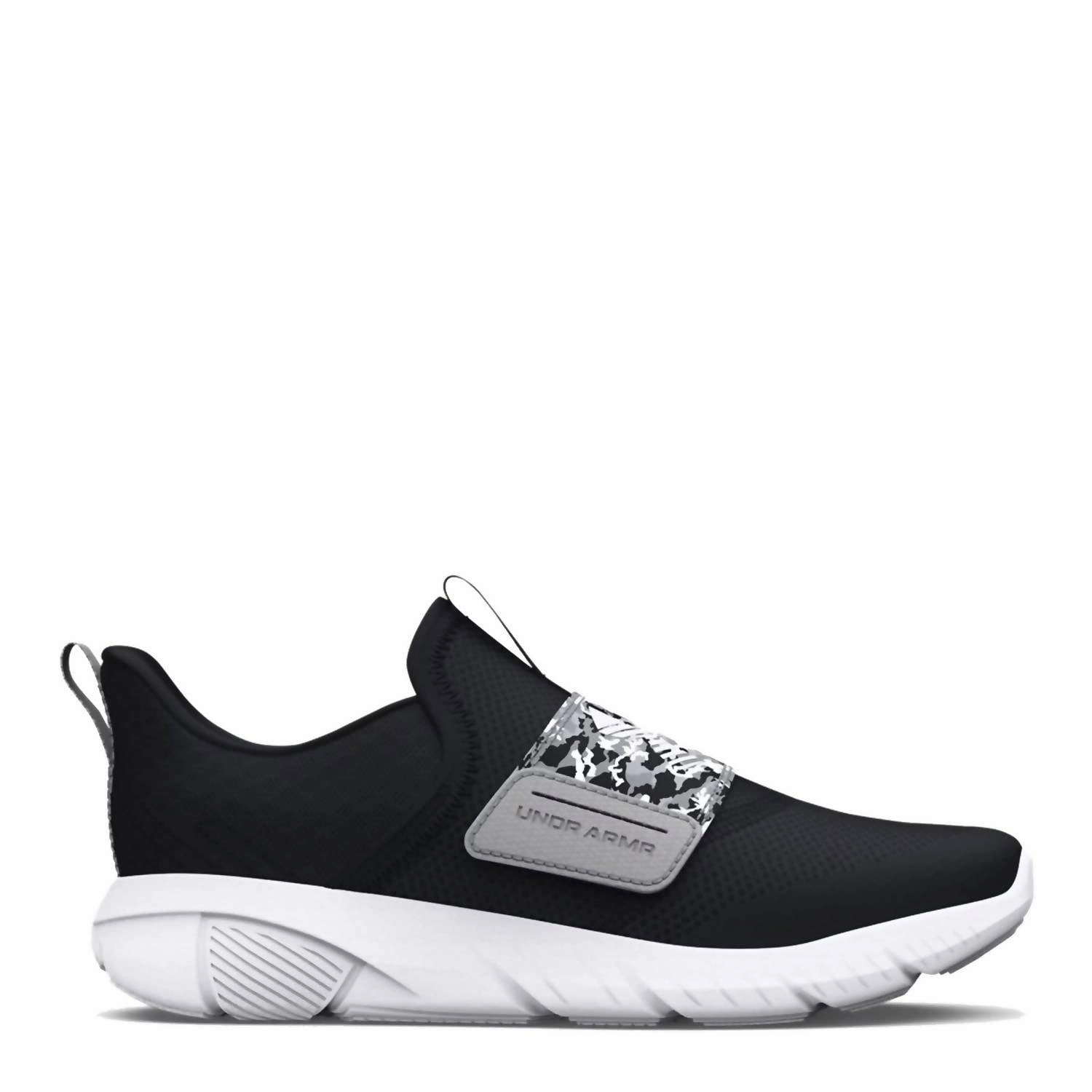 Boys' Pre-School Flash Print Sneakers In Black/mod Gray/white Boys Shoes cheap deals