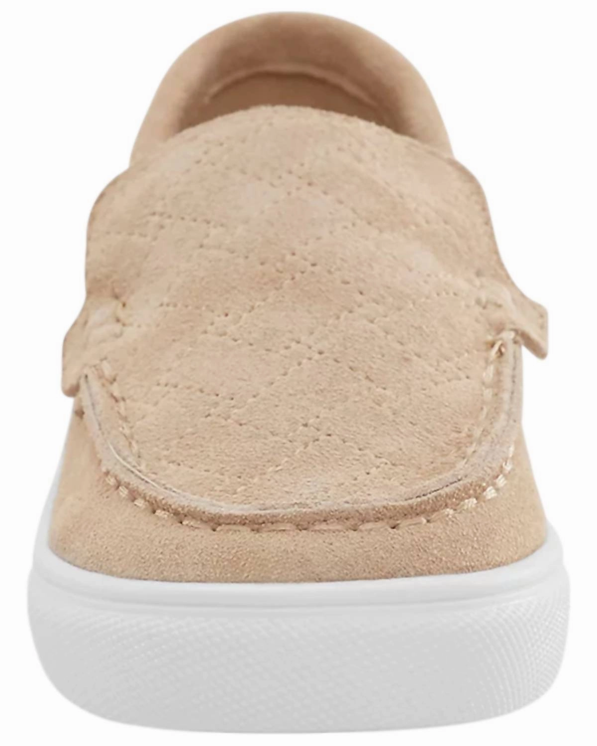Boys Hugo Slip On Sneakers In Beige