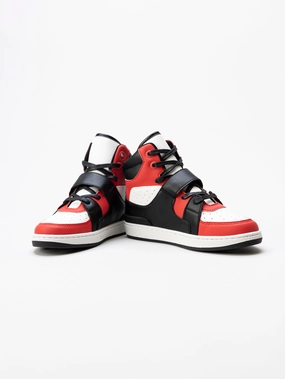 Boys Red and Black Sneakers Boys Casual Shoes clearance