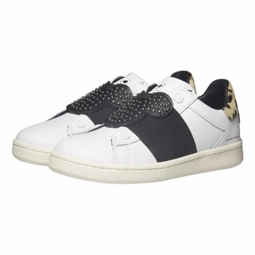 Braker White Leopard Sneakers Affordable Casual Footwear for Girls
