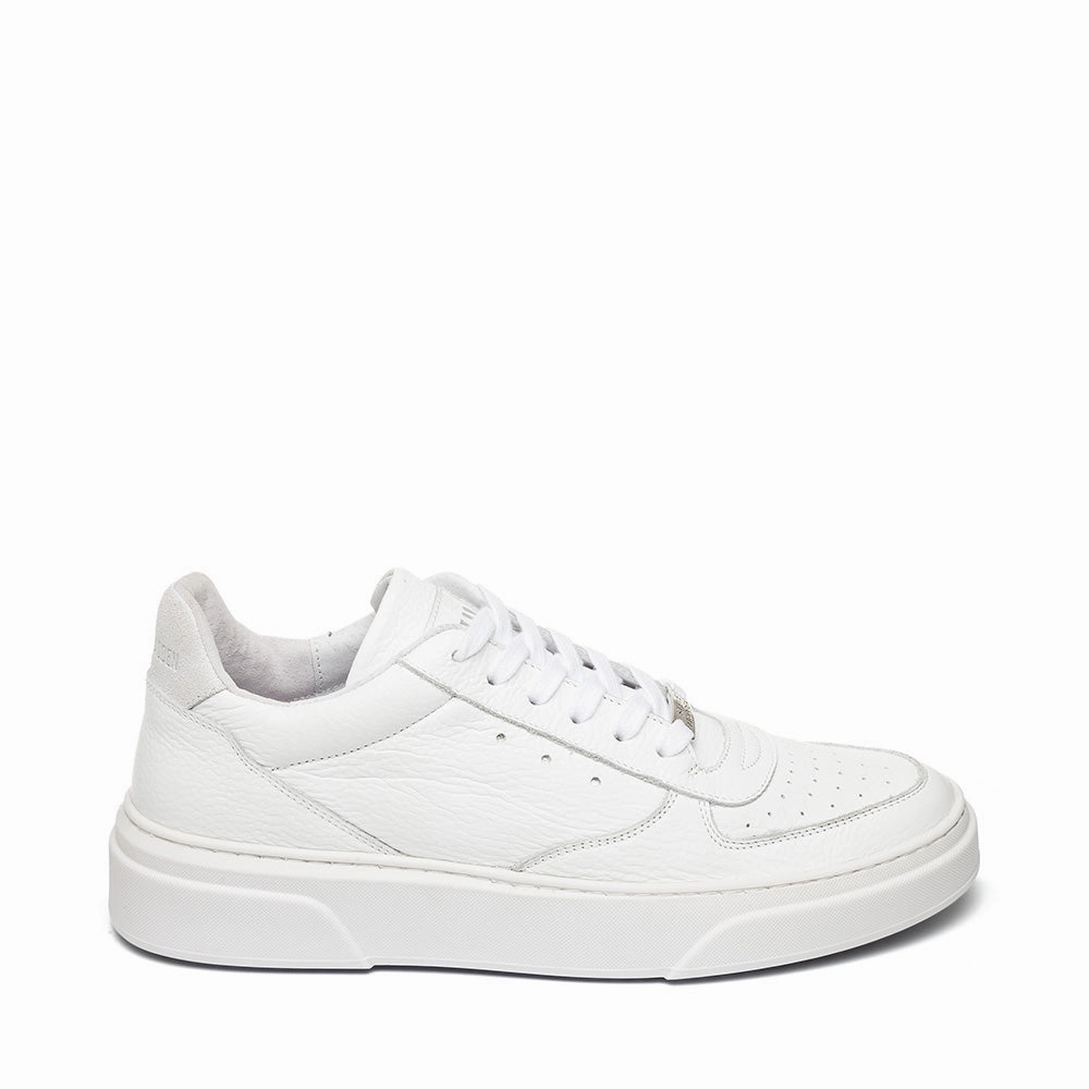 Brent Sneaker WHITE LEATHER Mens Sneakers trending deals