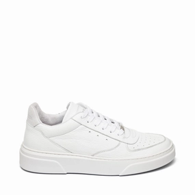 Brent Sneaker WHITE LEATHER Mens Sneakers trending deals