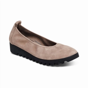 Brianna Ballet Flat In Taupe Flats for Women on sale