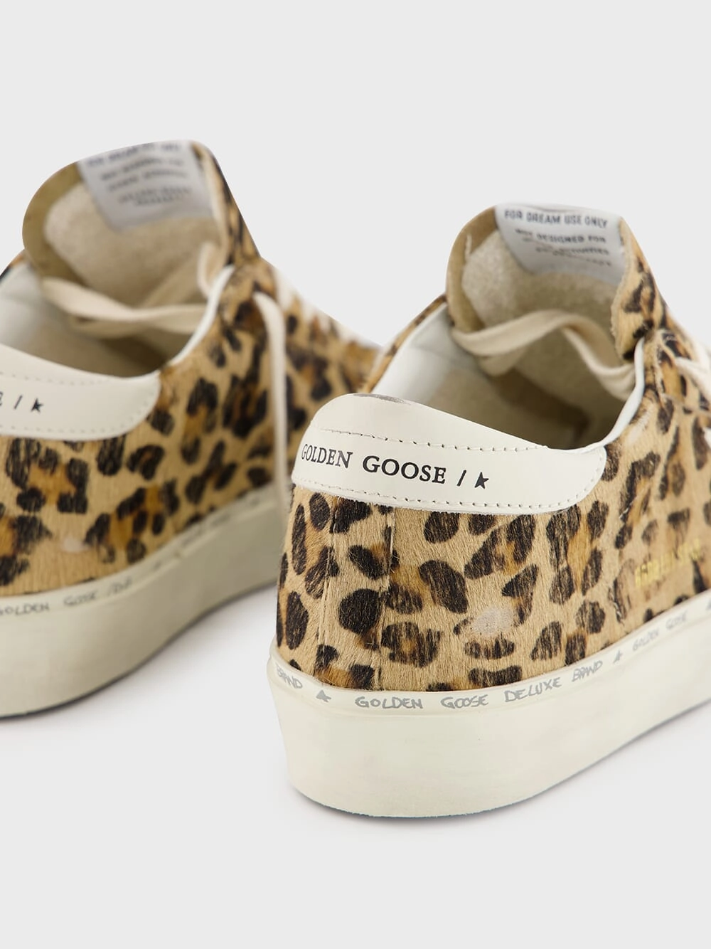 Brown Leopard Print Hi Star Sneakers