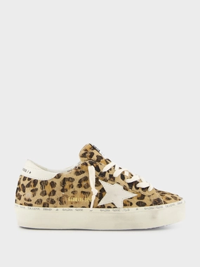 Brown Leopard Print Hi Star Sneakers Womens Sneakers at outlet price