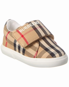 Burberry Canvas Sneaker Girls Casual Shoes promo price