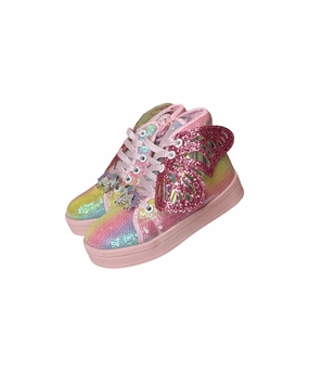 Butterfly Sneakers Girls Casual Shoes promo price