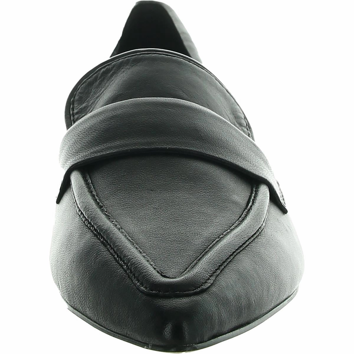Calentha Womens Solid Leather Loafers