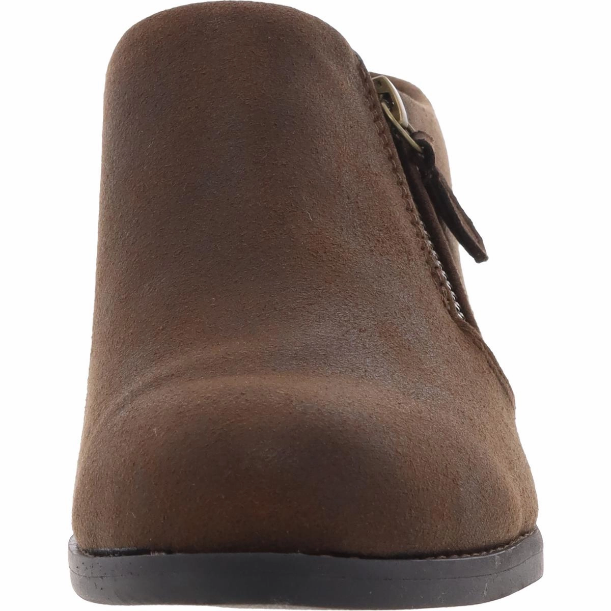 Carlene Womens Zipper Manmade Mules