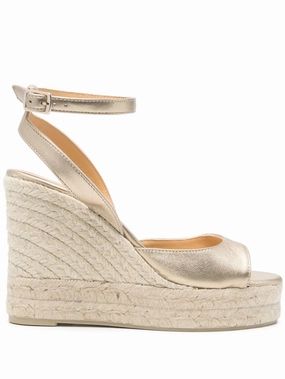 Castaner Women's Flat Shoes Golden Womens Flats special deals