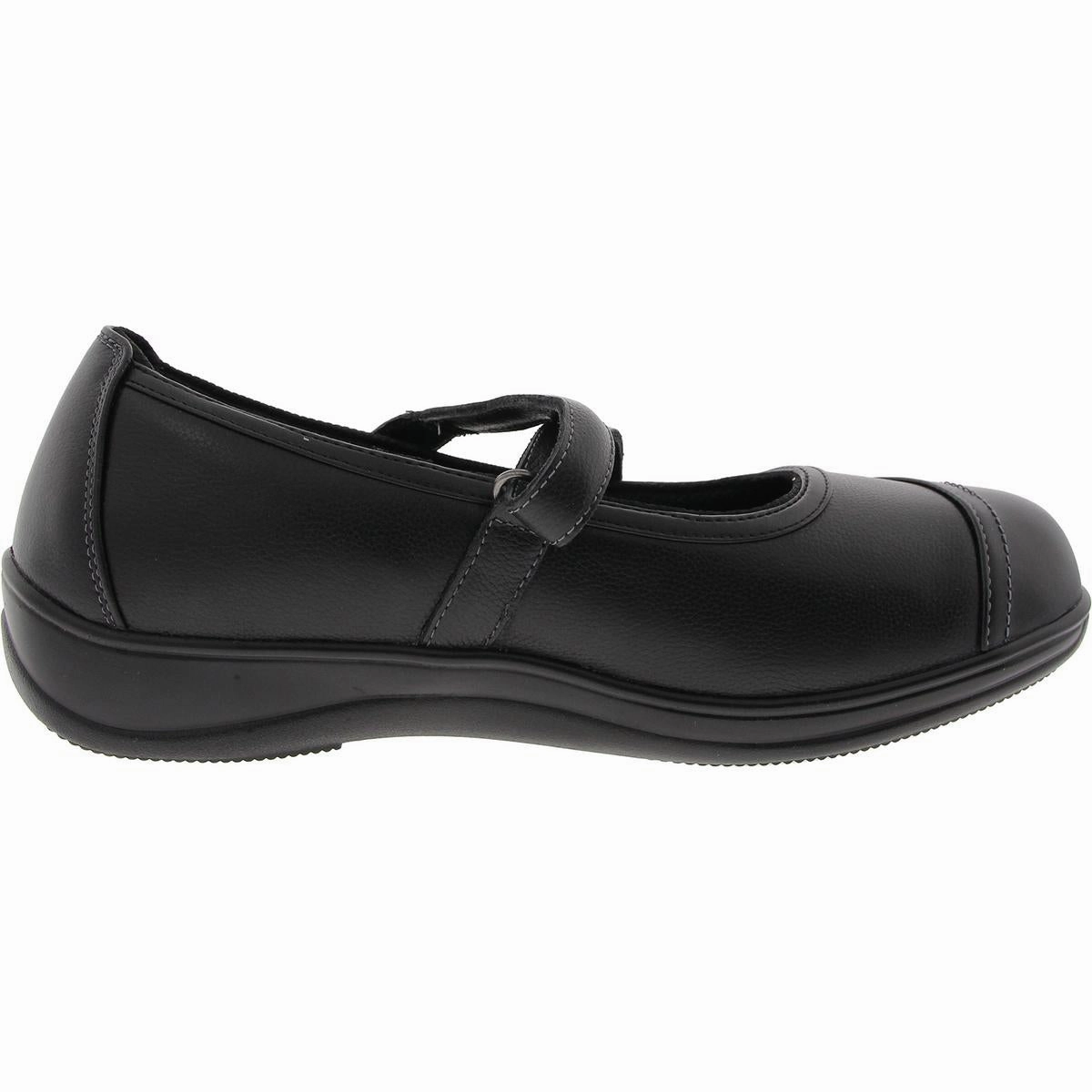 Celina Womens Padded Insole Leather Mary Janes