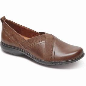 CH Penfield Envelope Womens Leather Slip On Loafers Soft Sole Flats Womens sale