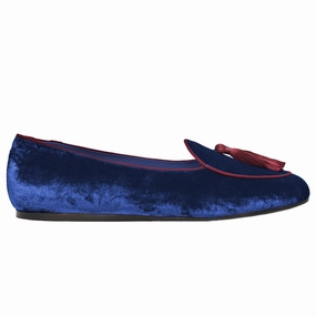 Charles Philip Velvet Flat Women's Shoe Cheap Ballerina Flats Womens