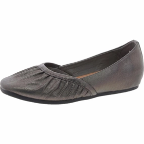 Charlie Womens Shimmer Faux Leather Ballet Flats Womens Flats special deals