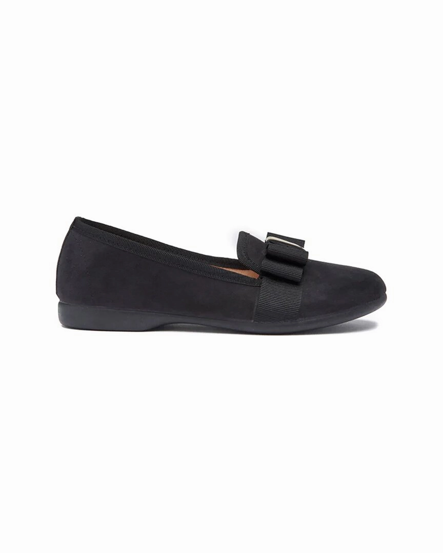Childrenchic Bow Suede Loafer Affordable Casual Footwear for Girls