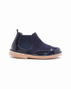 Childrenchic Classic Patent Chelsea Boot Discount Boys Footwear online