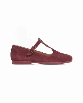 Childrenchic Spectator Suede T-Band Affordable Casual Footwear for Girls