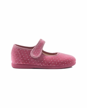 Childrenchic Velvet Mary Jane Affordable Casual Footwear for Girls