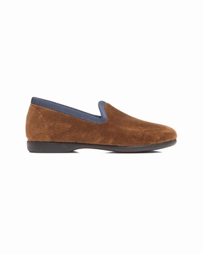 Childrenchic Velvet Slip-On Affordable Casual Footwear for Girls
