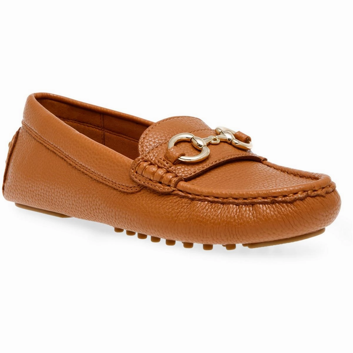 CHRYSTIE Womens Faux Leather Driving Moccasins Moccasins