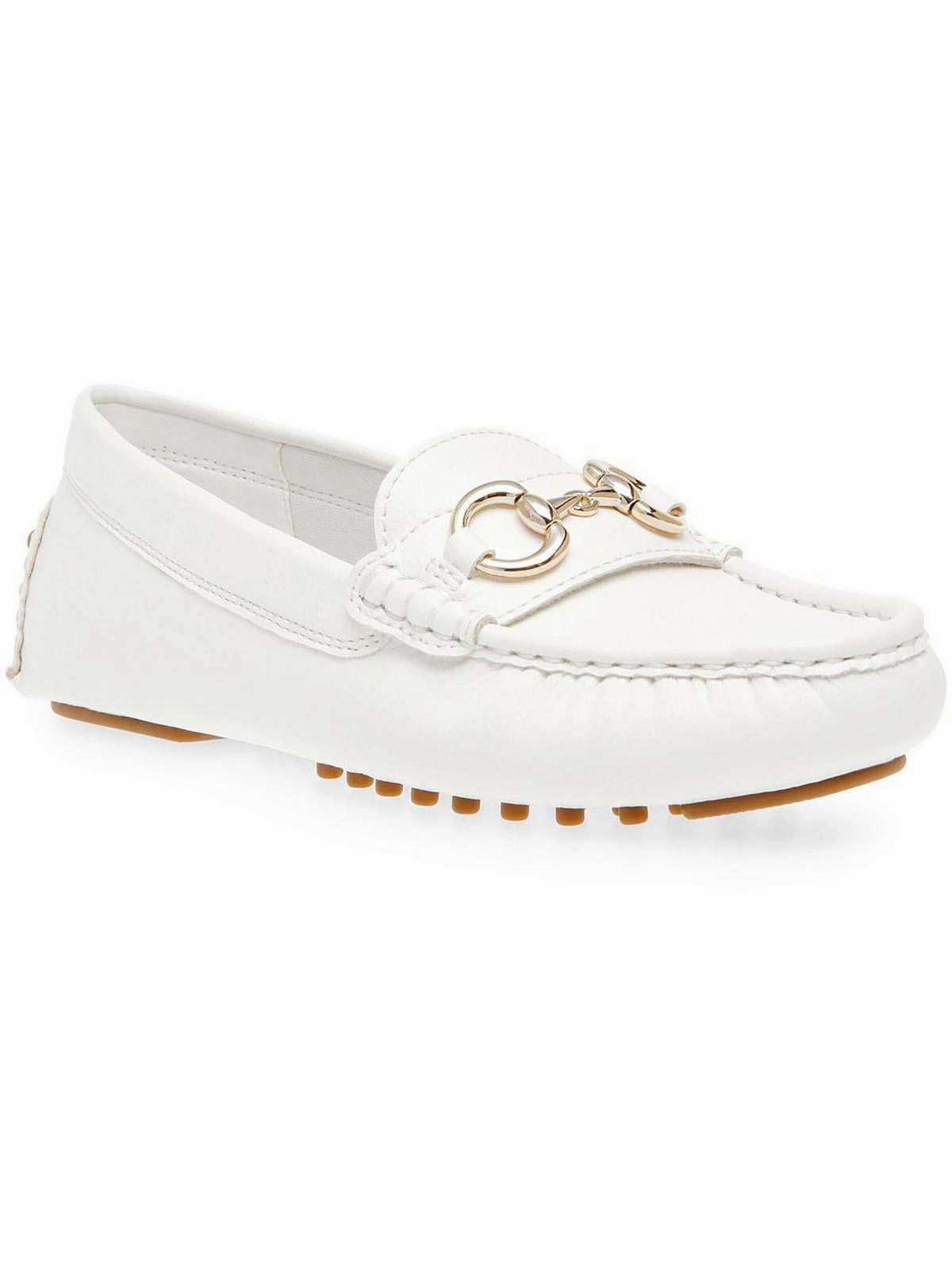 CHRYSTIE Womens Faux Leather Driving Moccasins Moccasins