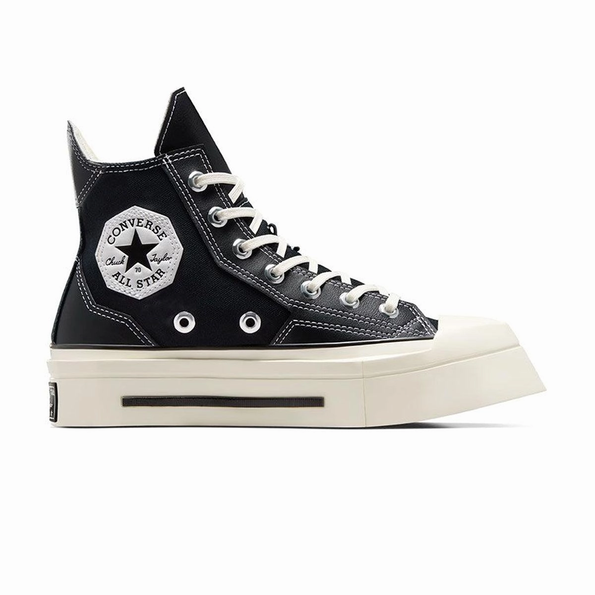 Chuck 70 De Luxe Squared 'Black' Mens Casual Footwear sale
