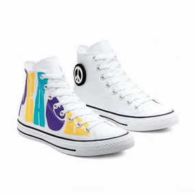 Chuck Taylor All Star Hi 'Empowered Peace' Fashion Shoes for Women