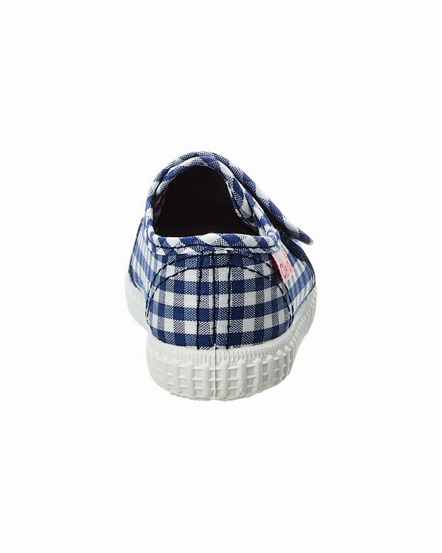 Cienta Blucher Vichy Canvas Sneaker