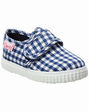 Cienta Blucher Vichy Canvas Sneaker Affordable Casual Footwear for Girls