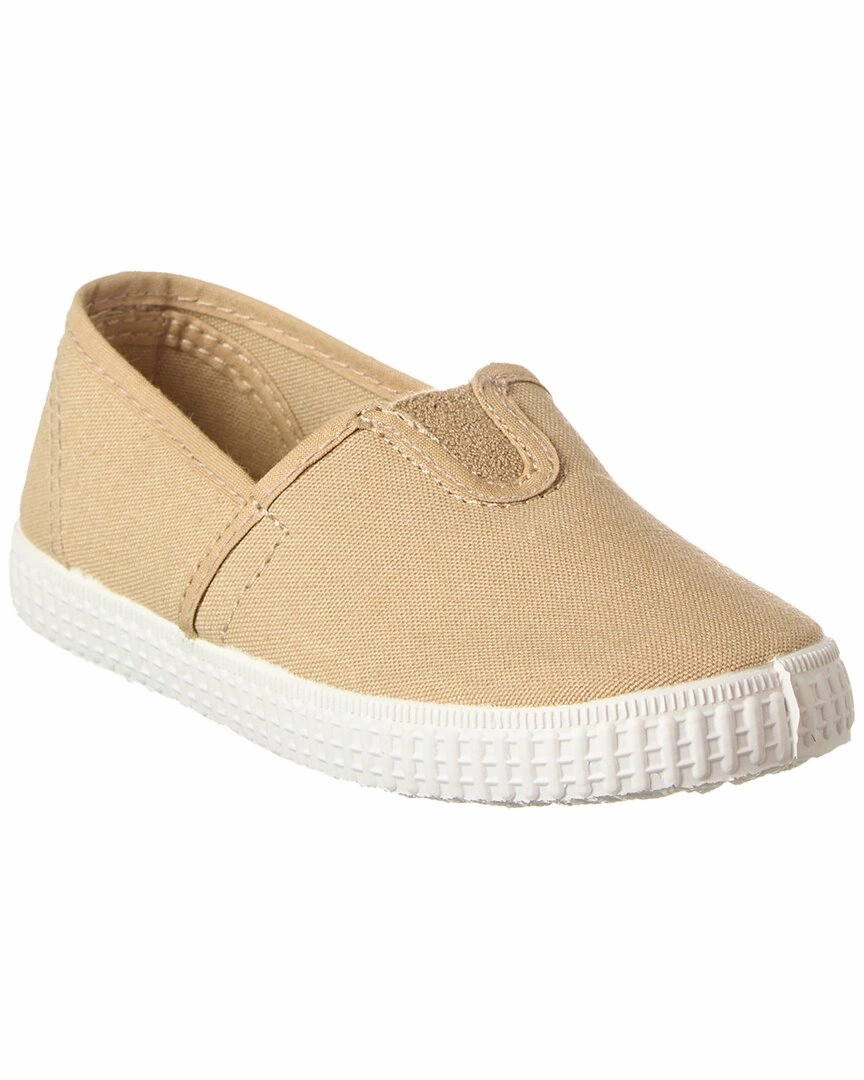 Cienta Camping Elastico Liso Canvas Flat Affordable Casual Footwear for Girls