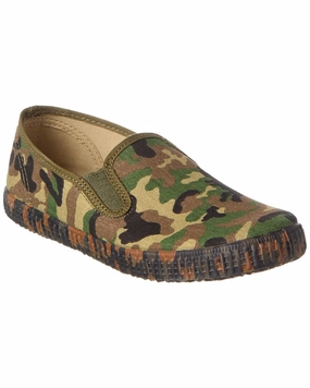Cienta Cangrejo 2Elasticos Canvas Slip-On Sneaker Affordable Casual Footwear for Girls