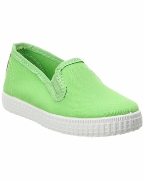 Cienta Cangrejo 2Elasticos Liso Canvas Slip-On Sneaker Affordable Casual Footwear for Girls