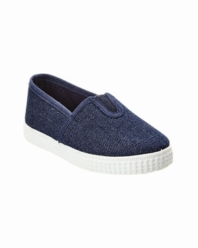 Cienta Denim Slip-On Affordable Casual Footwear for Girls