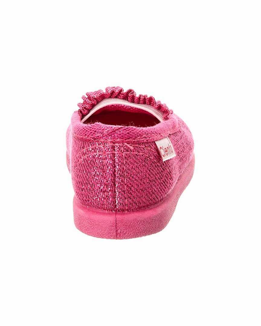 Cienta Glitter Canvas Slip-On