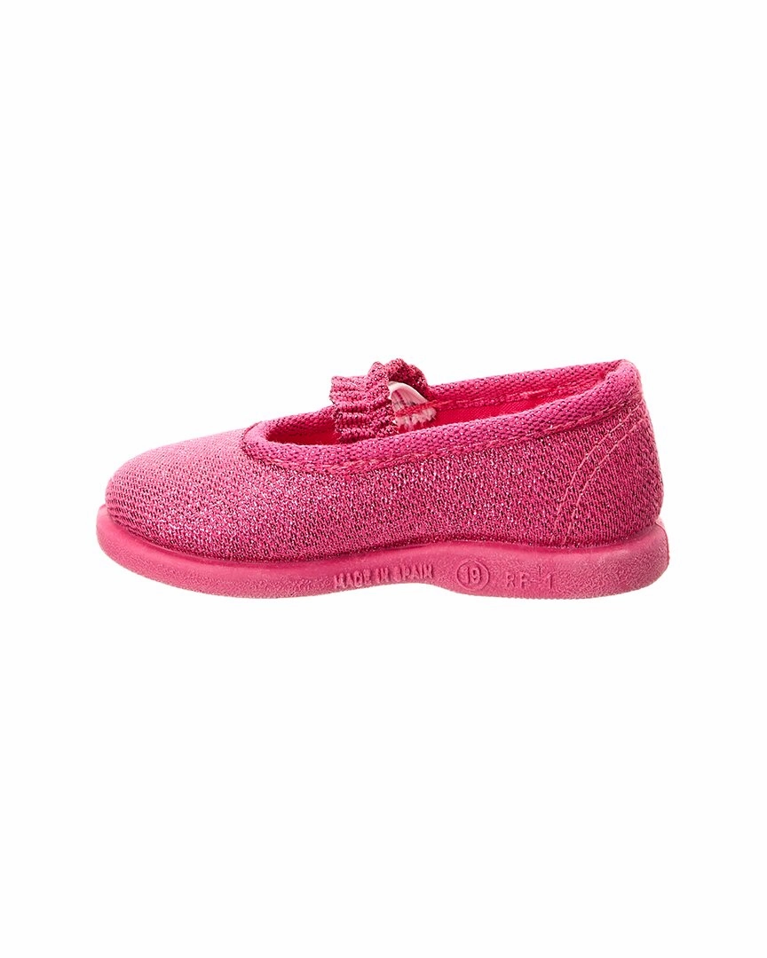 Cienta Glitter Canvas Slip-On