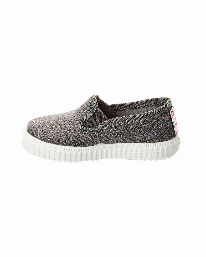 Cienta Glitter Canvas Slip-On