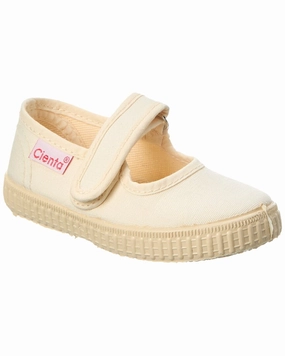 Cienta Mercedes Anilla Scractch Liso Canvas Sneaker Affordable Casual Footwear for Girls