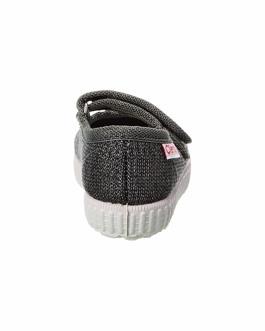 Cienta Mercedes Scractch Metalizado Canvas Sneaker