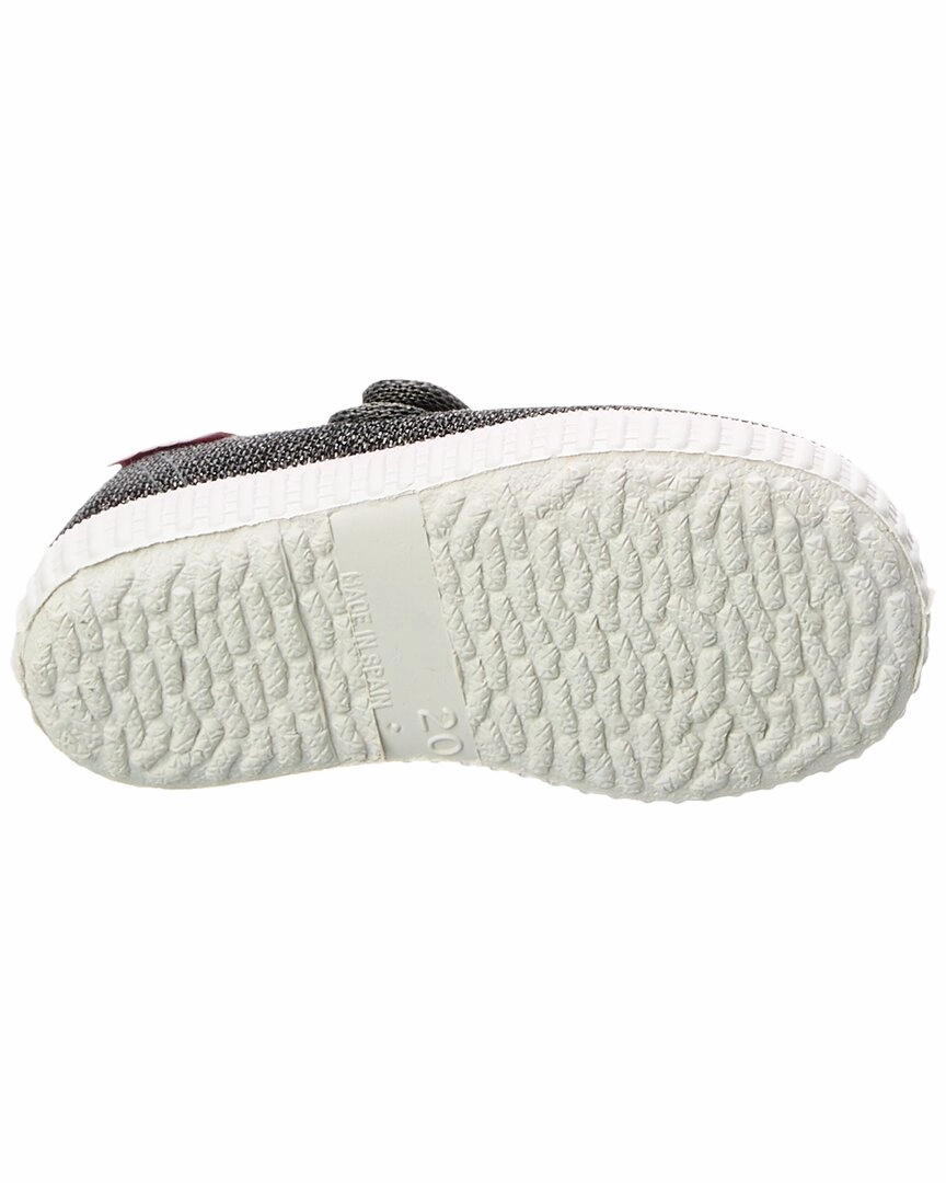 Cienta Mercedes Scractch Metalizado Canvas Sneaker