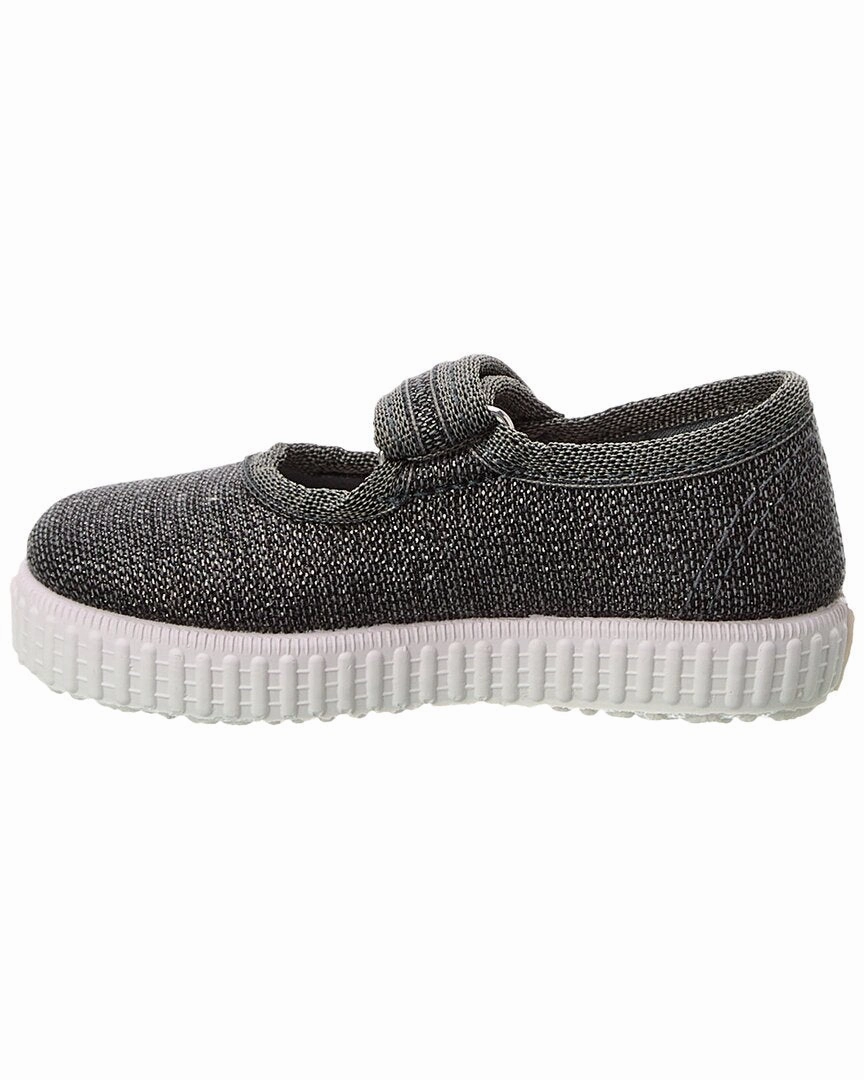 Cienta Mercedes Scractch Metalizado Canvas Sneaker