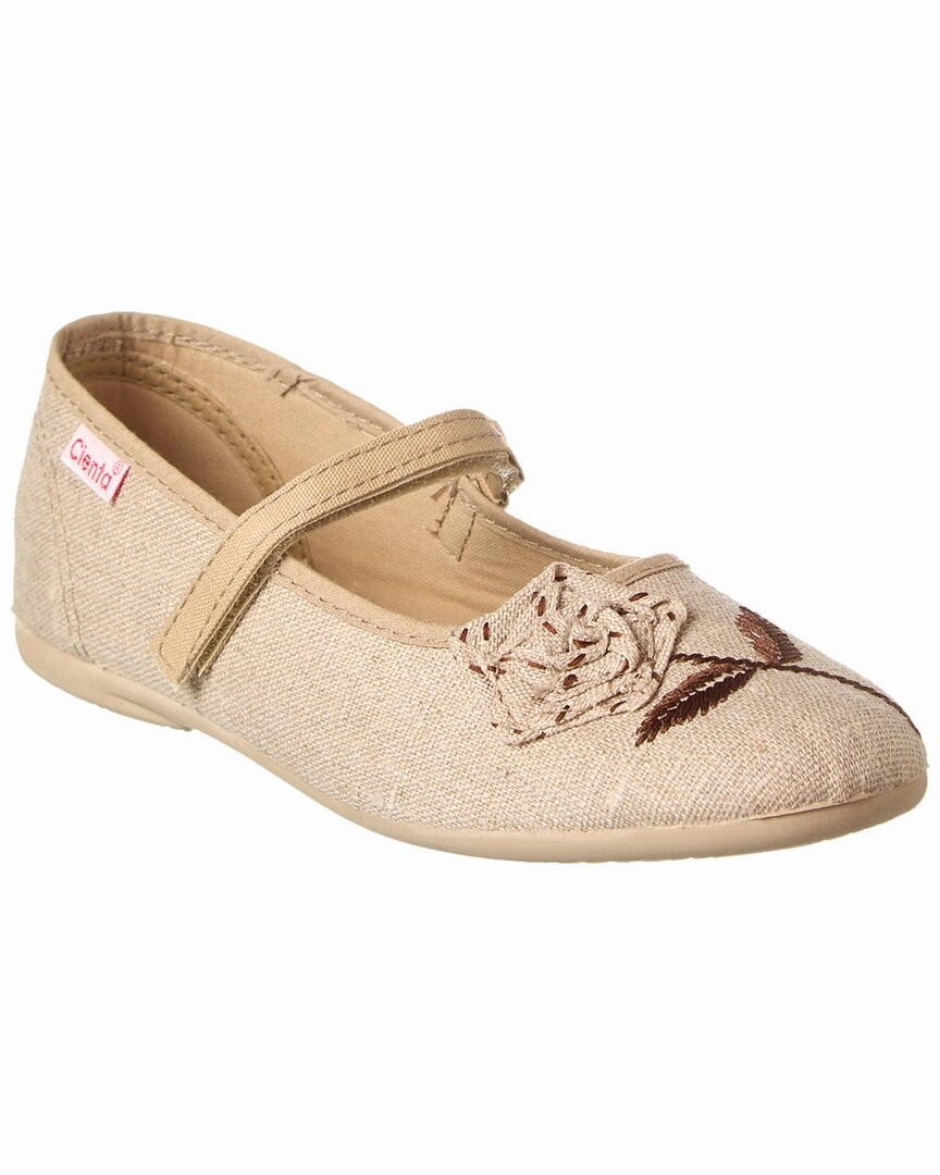 Cienta Salon Tira Lino Flat Affordable Casual Footwear for Girls