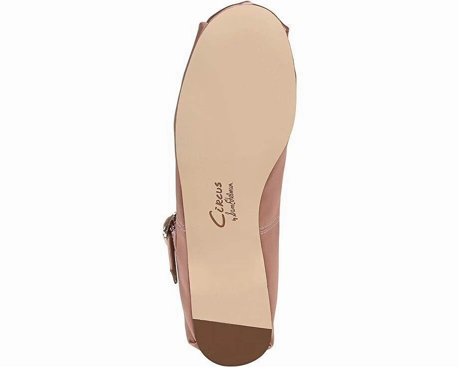 Circus NY by Sam Edelman Zuri Ballet Flats Women's 9.5 Brown Cross Strap KHD1143