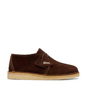 Clarks Originals Desert Trek Brown/Chestnut Suede Mens Shoes outlet price