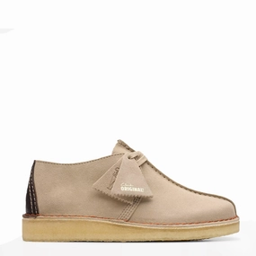 Clarks Originals Desert Trek Sand Suede Mens Shoes outlet price