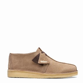 Clarks Originals Desert Trek Wolf Suede Mens Shoes outlet price