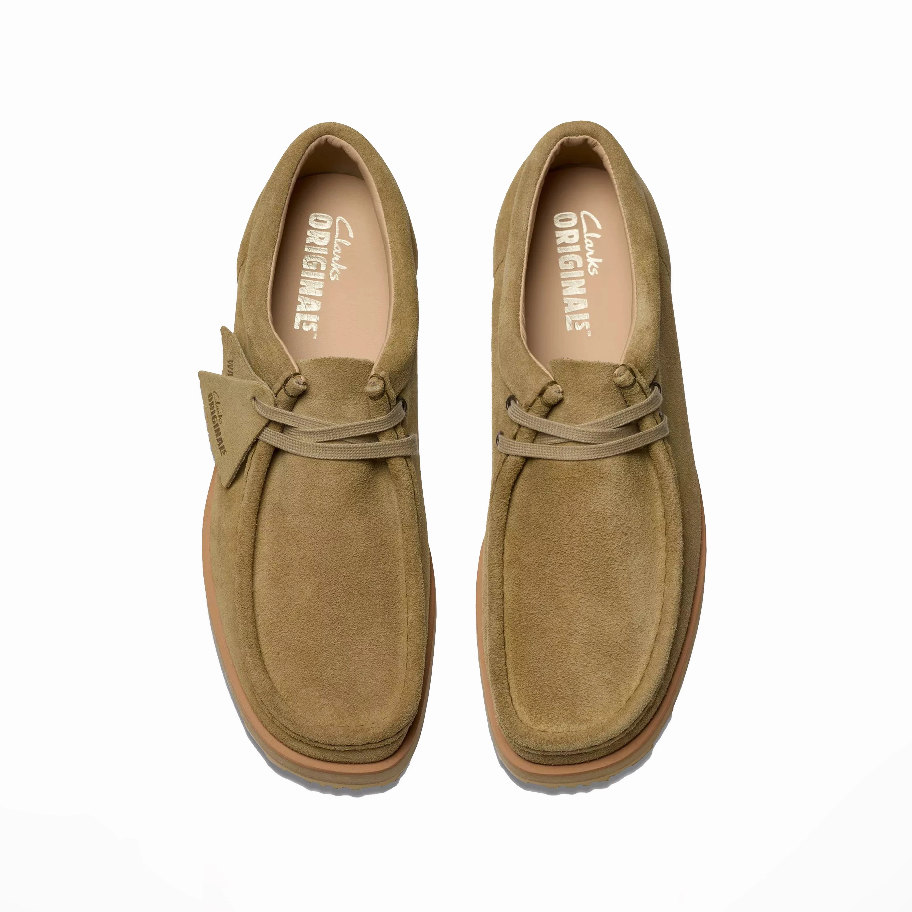Clarks Originals The Wallabee Scout Lo Dark Sand Suede