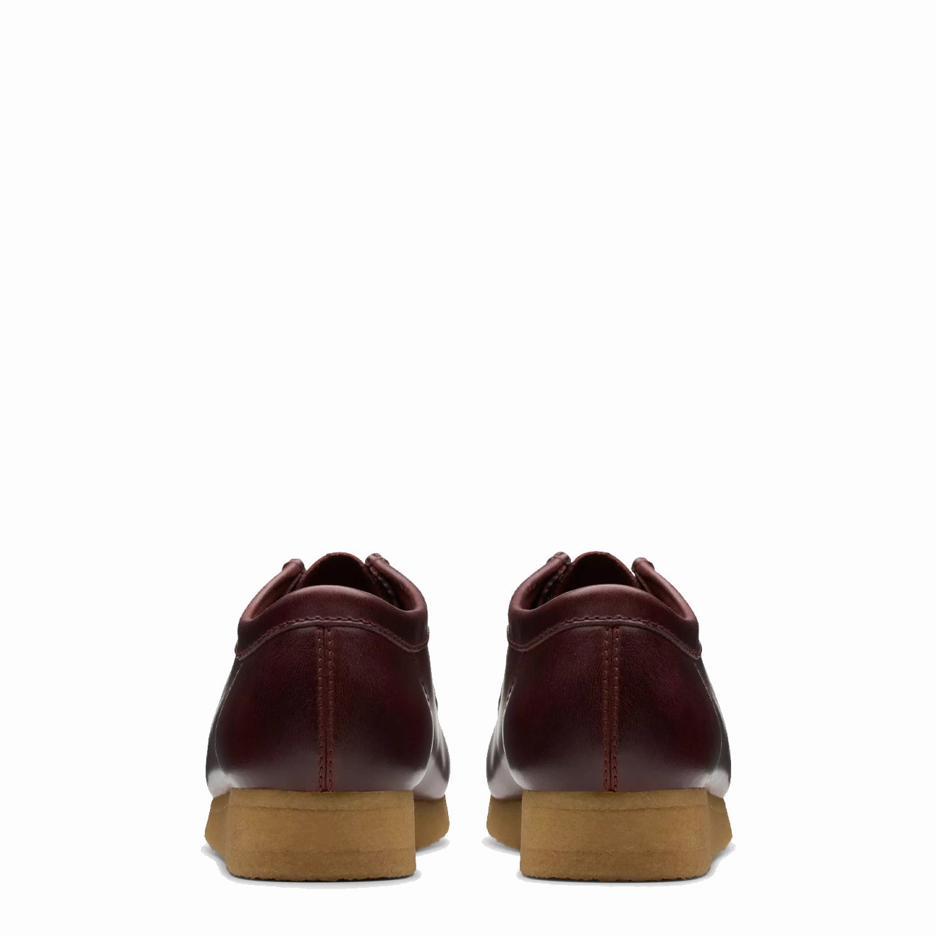 Clarks Originals Wallabee Deep Red Leather