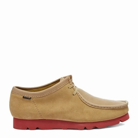 Clarks Originals Wallabee Gore-Tex Shoes Maple Suede Mens Shoes outlet price