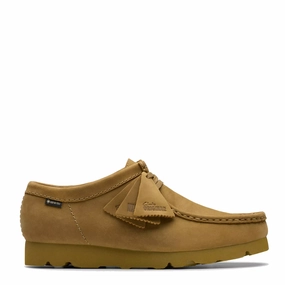 Clarks Originals Wallabee GTX Shoe Oakmoss Nubuck Mens Shoes outlet price