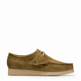 Clarks Originals Wallabee Mid Green Mens Shoes outlet price